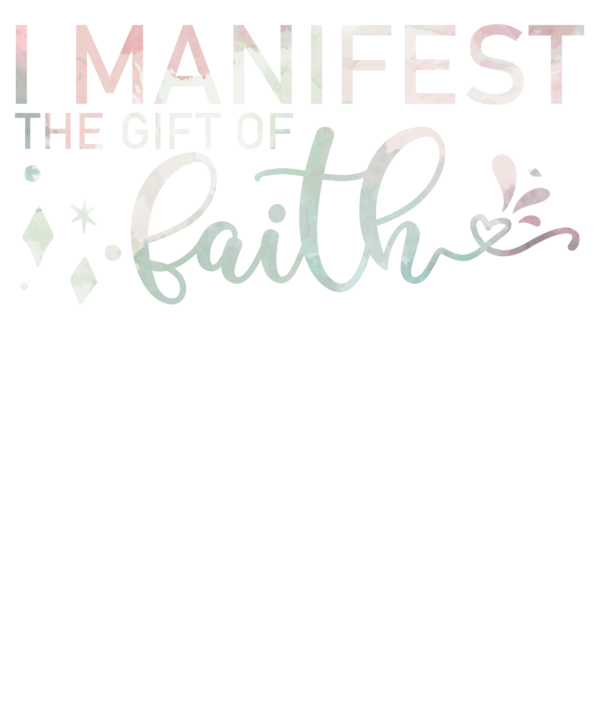 Manifest the Gift of Faith – Inspirational T-shirt - Image 2